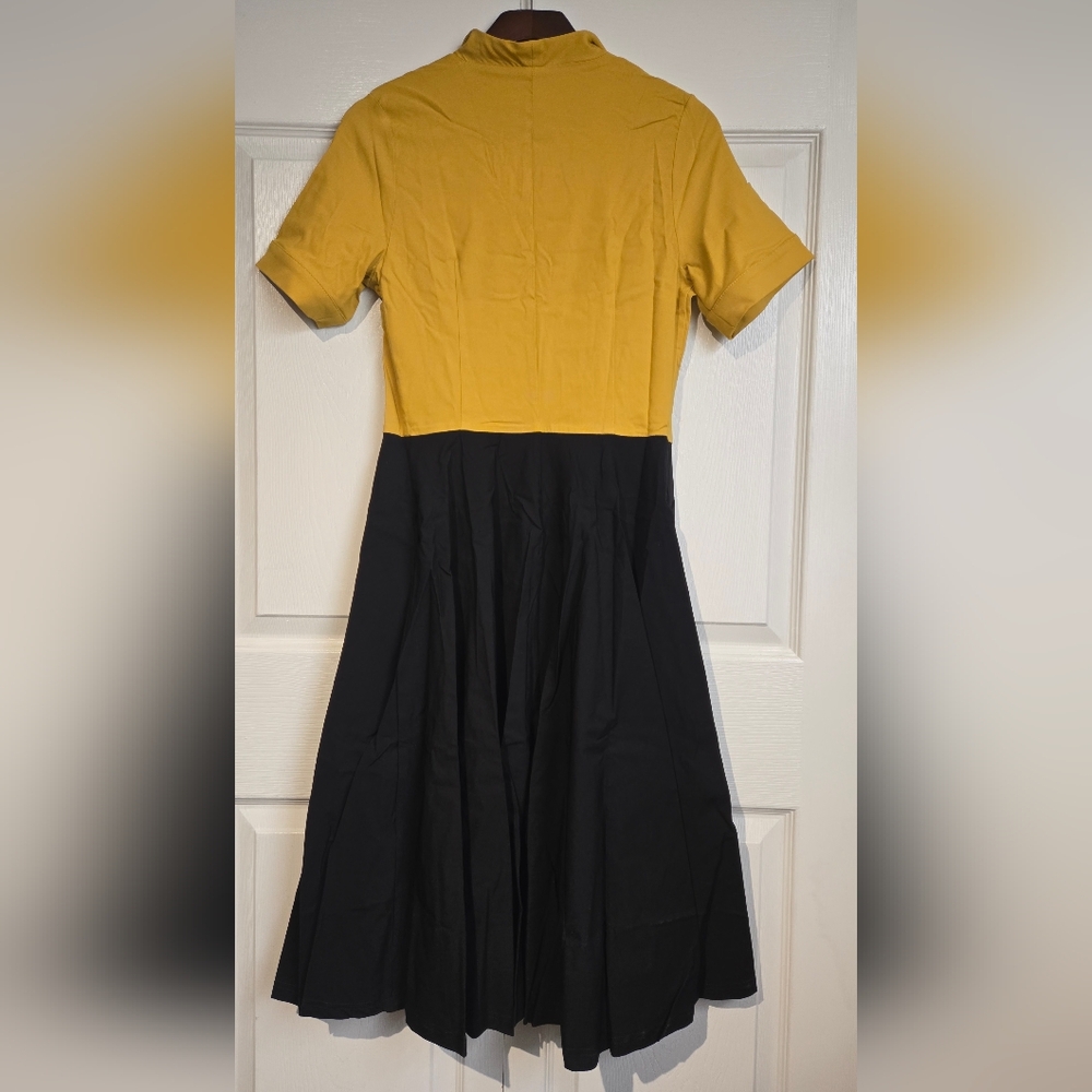 Gown Town Fit And Flare 50's Style Dress - Picture 3 of 6